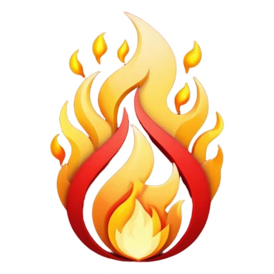 Make emojis for a server called crimson fire dominion sticker