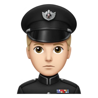 An emoji for discord of an Imperial Officer from star wars sticker
