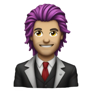 Angelo con diavolo sticker