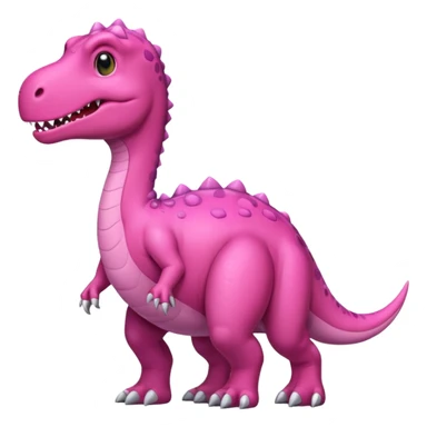 Pink Dino  sticker