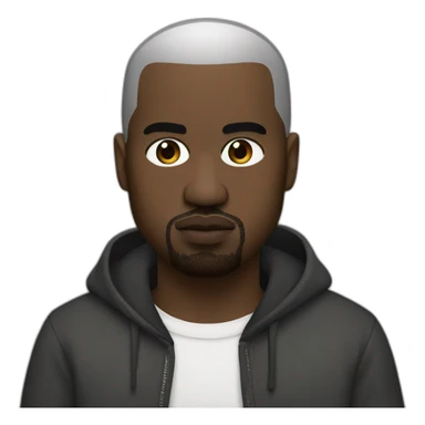 Kanye west white skin sticker