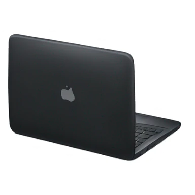 black laptop sticker