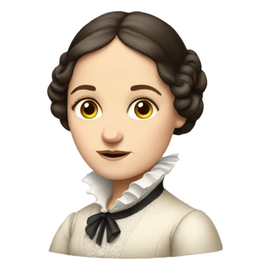 Ada Lovelace upset frowning sticker