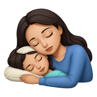 Latina baddie sleeping sticker