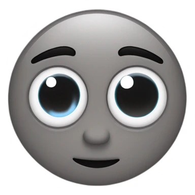 Emojis amoureux qui baisse les yeux sticker