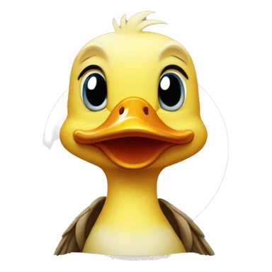 duck like Merlin Monro sticker