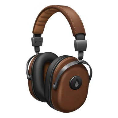 Brown and jeanse headphones beats minimalism no people sticker