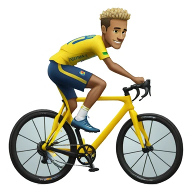 Neymar in bicycle  sticker