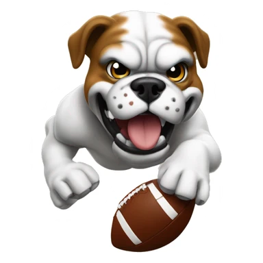 Georgia bulldog football touchdown sticker