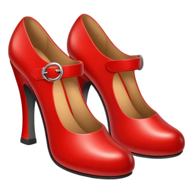 Red October shoes sticker