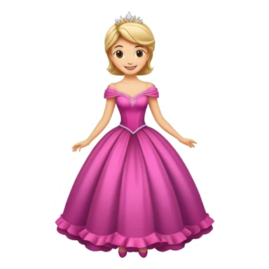 Invitation to the ball sticker