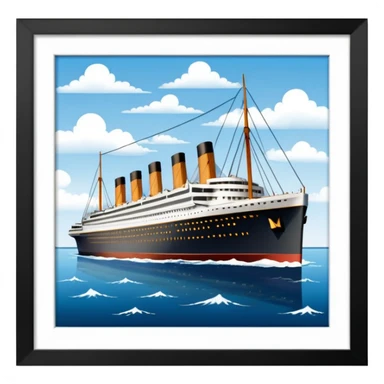 titanic sticker