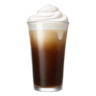 cold brew with cold foam sticker