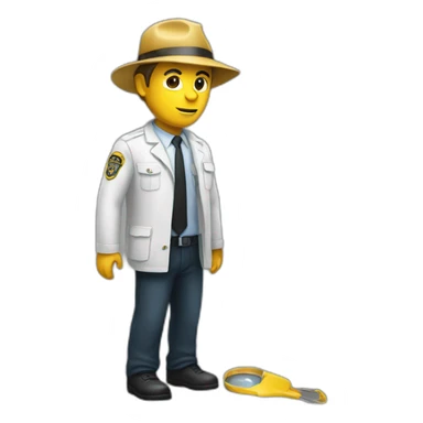 Crime scene investigator  sticker