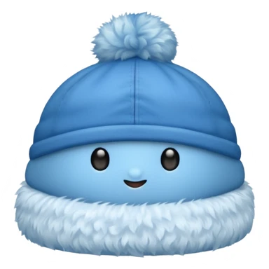 A hat worn on the butt sticker