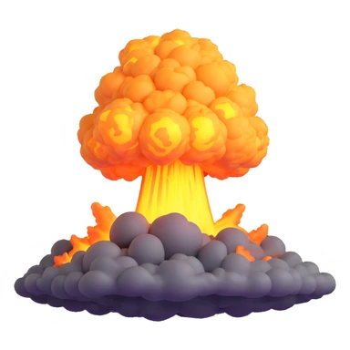 nuclear explosion sticker