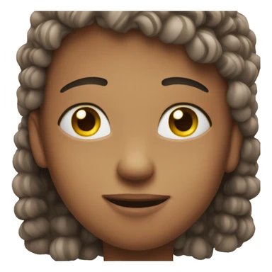 Face showing love  sticker