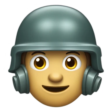 verrückter affe mit waffe und helm sticker