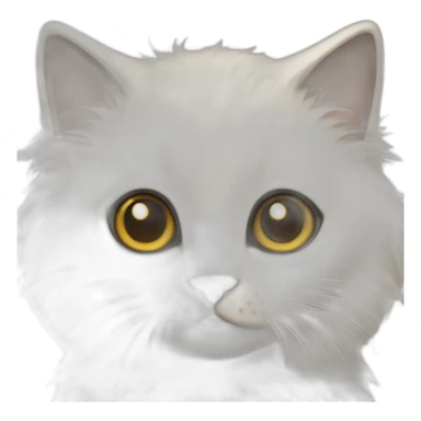 ragdoll kitten with off-white with darker ears sticker