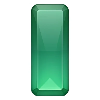 Green rectangle  sticker