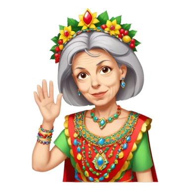 Colorful Parade Participant sticker