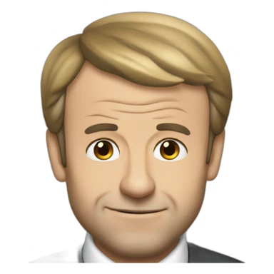 emmanuel macron qui fume sticker