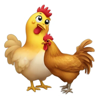 Chicken programer software sticker
