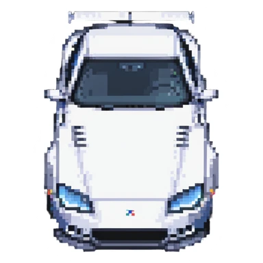 luxury sports car sticker