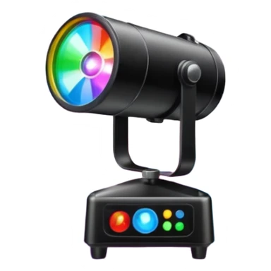 colorfull Stage light projector sticker
