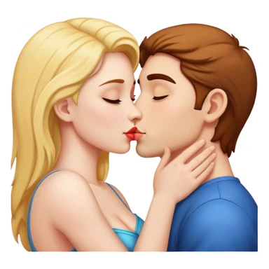 Kissing  sticker