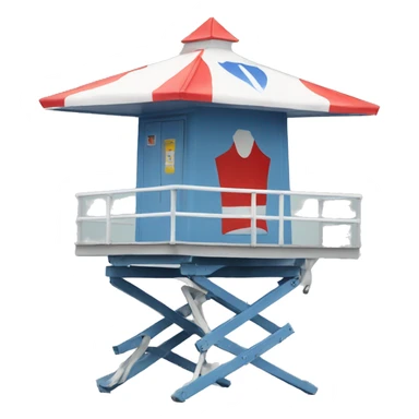 Lifeguard stand  sticker