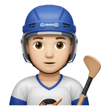 Hockey sur glace joueur  sticker
