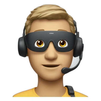 Apple Vision Pro Headset sticker