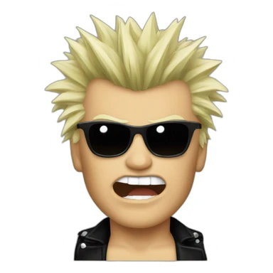 Billy Idol sticker