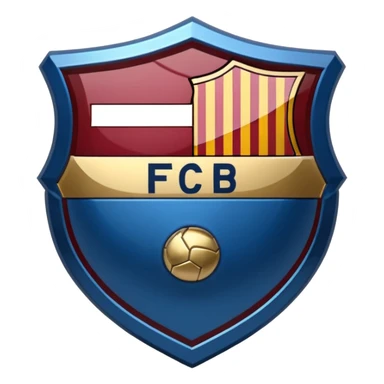 Escudo del fc Barcelona sticker