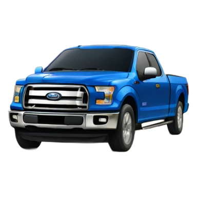 Blue f150 sticker