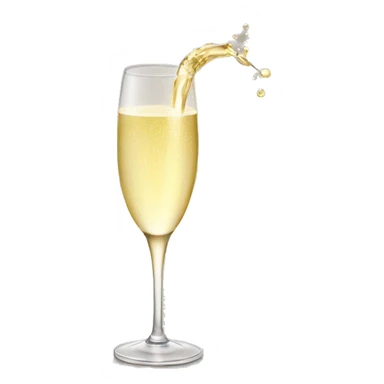 champagne sticker