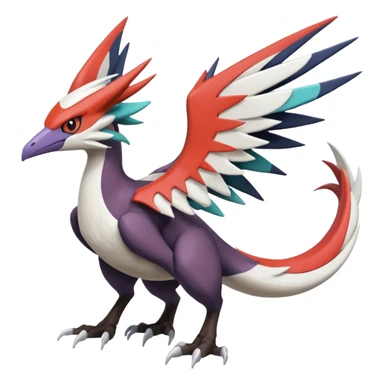  Nargacuga-Latias-Noivern-Silvally-Pokémon-Fakémon-fusion (full body) sticker