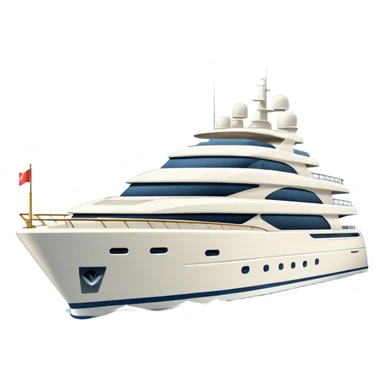 Un barco, osea, un yate. sticker