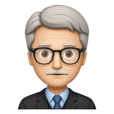 Professor in the la casa de papel TV show sticker