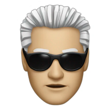 Morpheus, Lawrence fish Byrne from the matrix. Sun glasses sticker