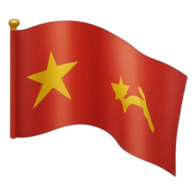 soviet flag sticker