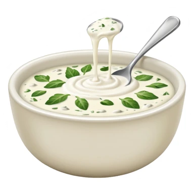 Ranch dressing sticker