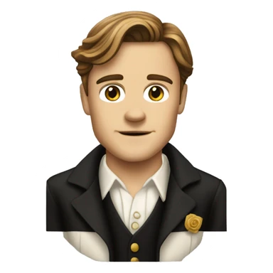 jack dawson from titanic sticker