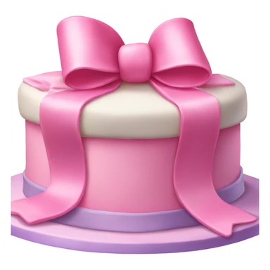 Pink bow 16 birthday cake  sticker
