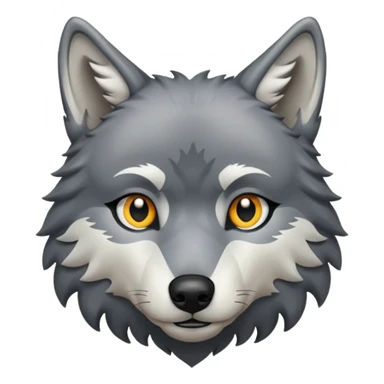 Wolf sticker