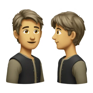 Tete qui baissent la tete sticker