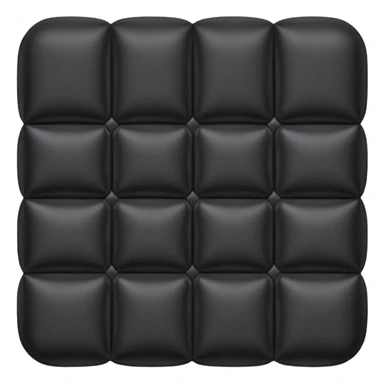 black padding sticker