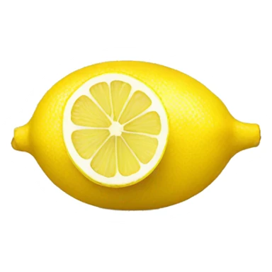 squeezed lemon sticker