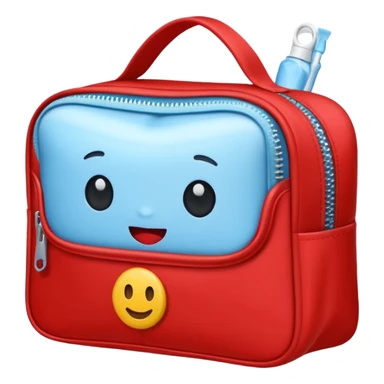 hygiene bag red sticker
